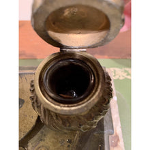 Load image into Gallery viewer, 19th Century French Marble Double Inkwell with Bronze Eagle Sculpture-Decorative-Antique Warehouse