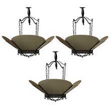 Load image into Gallery viewer, Geometric French Art Deco Chandeliers - Set of 3-Chandelier-Antique Warehouse