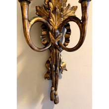 Load image into Gallery viewer, Early 20th Century Italian Gilt Wood Carved Sconce - Large 32"H-Sconces-Antique Warehouse