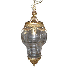 Load image into Gallery viewer, French Louis XIV "Versailles" Style Gilt Bronze Hanging Lantern-Lantern-Antique Warehouse