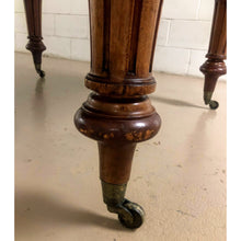 Load image into Gallery viewer, Mid 19th Century Antique Victorian Mahogany Dining Set with Table and 8 Chairs - Set of 9-Dining Table-Antique Warehouse