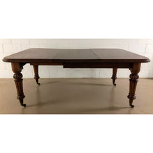 Load image into Gallery viewer, Mid 19th Century Antique Victorian Mahogany Dining Set with Table and 8 Chairs - Set of 9-Dining Table-Antique Warehouse
