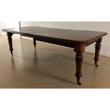 Load image into Gallery viewer, Mid 19th Century Antique Victorian Mahogany Dining Set with Table and 8 Chairs - Set of 9-Dining Table-Antique Warehouse