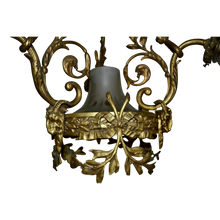 Load image into Gallery viewer, Renaissance style Gilt-Bronze and Patinated-Bronze Chandelier-Chandelier-Antique Warehouse