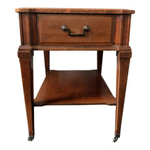 Load image into Gallery viewer, Empire Mahogany and Leather Side Table-Side Table-Antique Warehouse