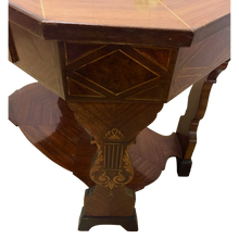 Load image into Gallery viewer, 1940&#39;s Italian Inlaid Octagon Cocktail | Coffee Tables-Cocktail Table-Antique Warehouse