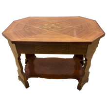 Load image into Gallery viewer, 1940&#39;s Italian Inlaid Octagon Cocktail | Coffee Tables-Cocktail Table-Antique Warehouse
