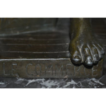 Load image into Gallery viewer, 19th Century Bronze Sculpture &quot;Le Commerce&quot; by Ernest Justin Ferrand-Sculpture-Antique Warehouse