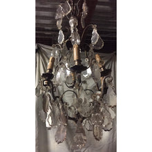 Load image into Gallery viewer, 19th Century French Crystal Chandelier - 6 Light-Chandelier-Antique Warehouse