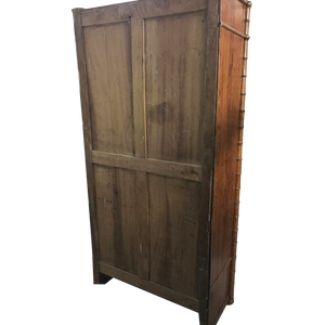 19th Century French Faux Bamboo Armoire-Armoire-Antique Warehouse