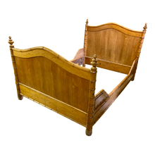 Load image into Gallery viewer, 19th Century French Faux Bamboo Bed-Bed-Antique Warehouse