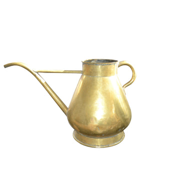19th Century French Large Brass Watering Can-Decorative-Antique Warehouse