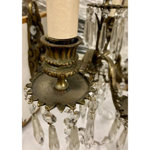 Load image into Gallery viewer, 19th Century French Louis XV Bronze and Crystal sconces - 5 light - a pair-Sconces-Antique Warehouse