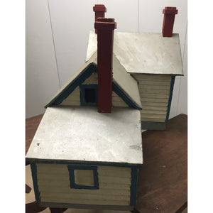 19th Century Painted Model of House-Decorative-Antique Warehouse