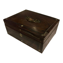 Load image into Gallery viewer, 19th Century Rosewood Jewelry Box with Inlay-Decorative-Antique Warehouse