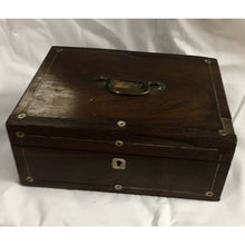 Load image into Gallery viewer, 19th Century Rosewood Jewelry Box with Inlay-Decorative-Antique Warehouse