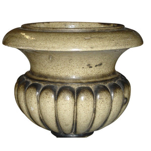 19th Century Scottish Painted & Salt Glazed Stoneware Urn-Decorative-Antique Warehouse