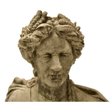 Load image into Gallery viewer, 19th Century Stone Sculpture Bust | Statue on Pedestal-Sculpture-Antique Warehouse