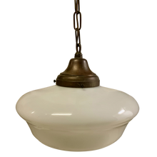Load image into Gallery viewer, 20th Century American School Globe Hanging Light - a Pair-Chandelier-Antique Warehouse