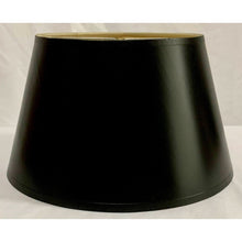 Load image into Gallery viewer, Vintage Round Black Bouillotte Lampshade | Small - 10&quot;W x 6.5&quot;H-Lampshade-Antique Warehouse