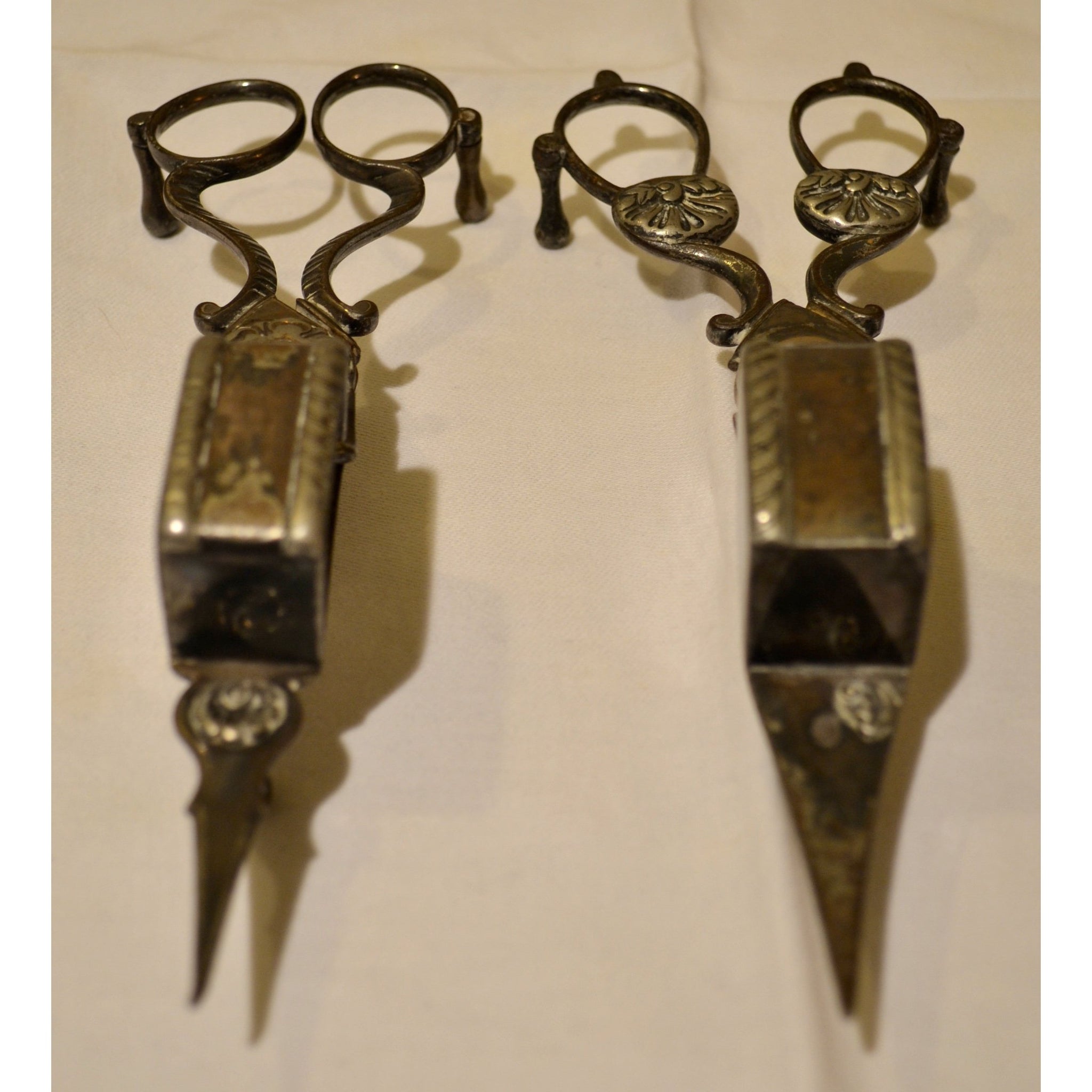 Antique Candle Snuffing Scissors, Candle Wick Trimmers Antique Warehouse