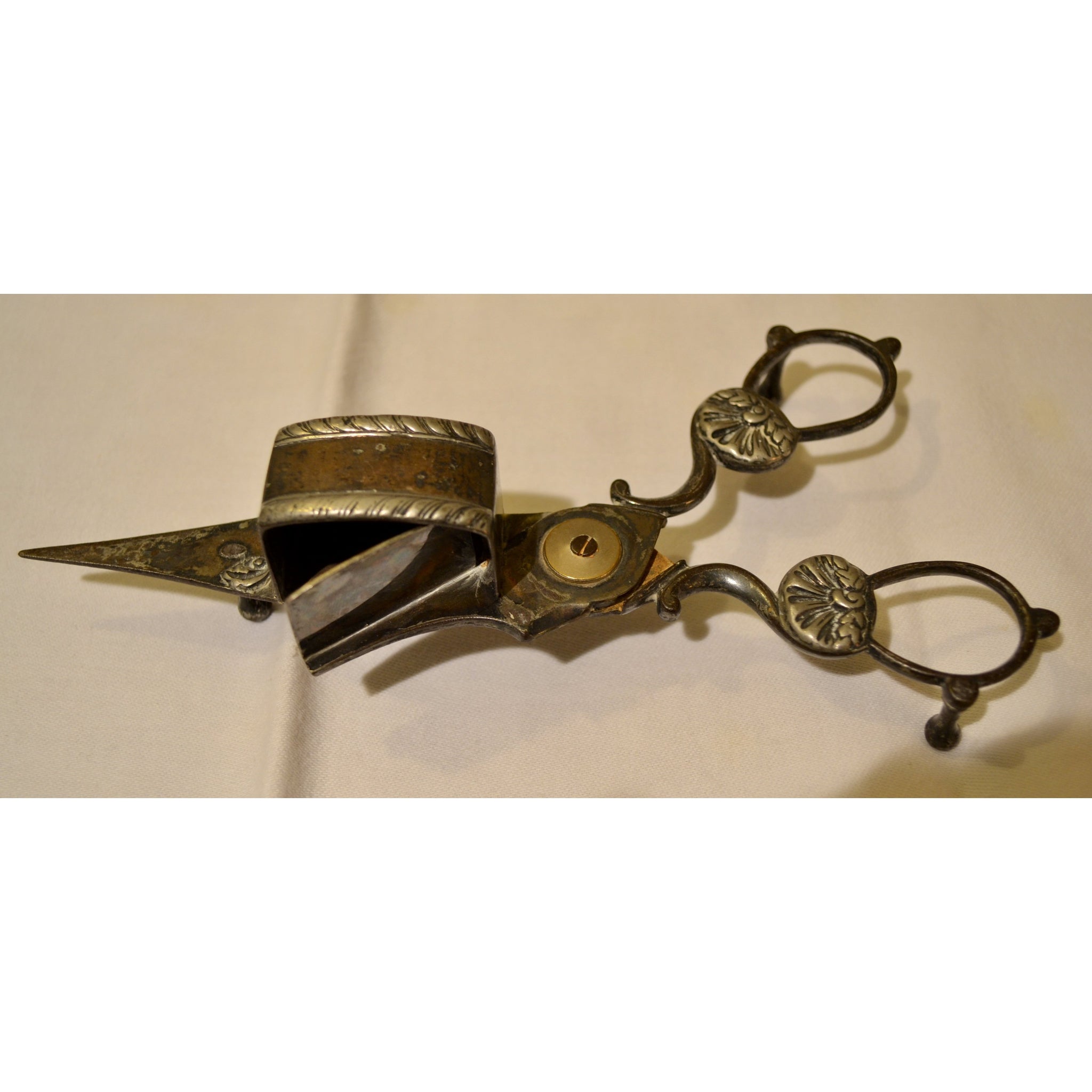 Antique Candle Snuffing Scissors, Candle Wick Trimmers Antique Warehouse