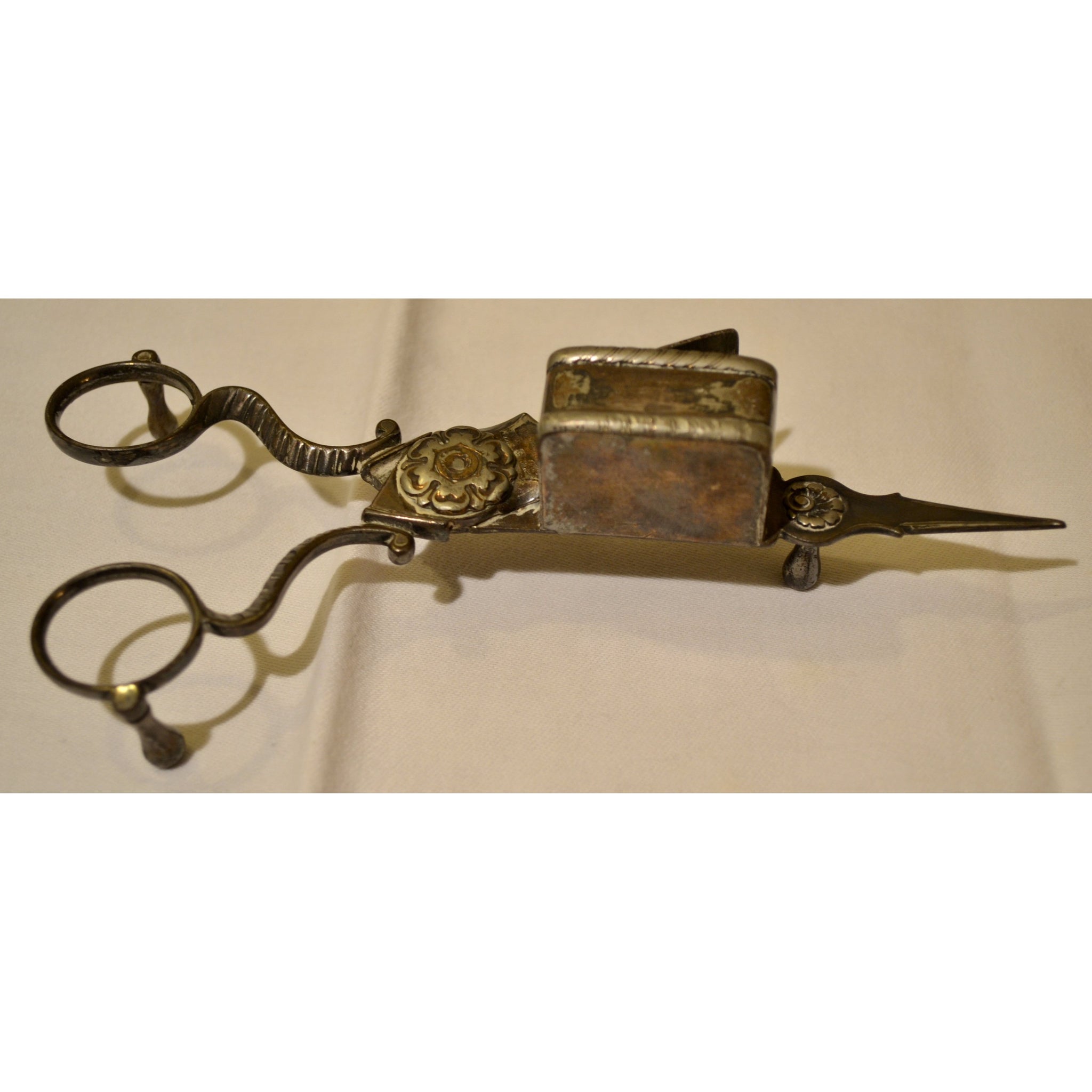 Antique Candle Snuffing Scissors, Candle Wick Trimmers Antique Warehouse