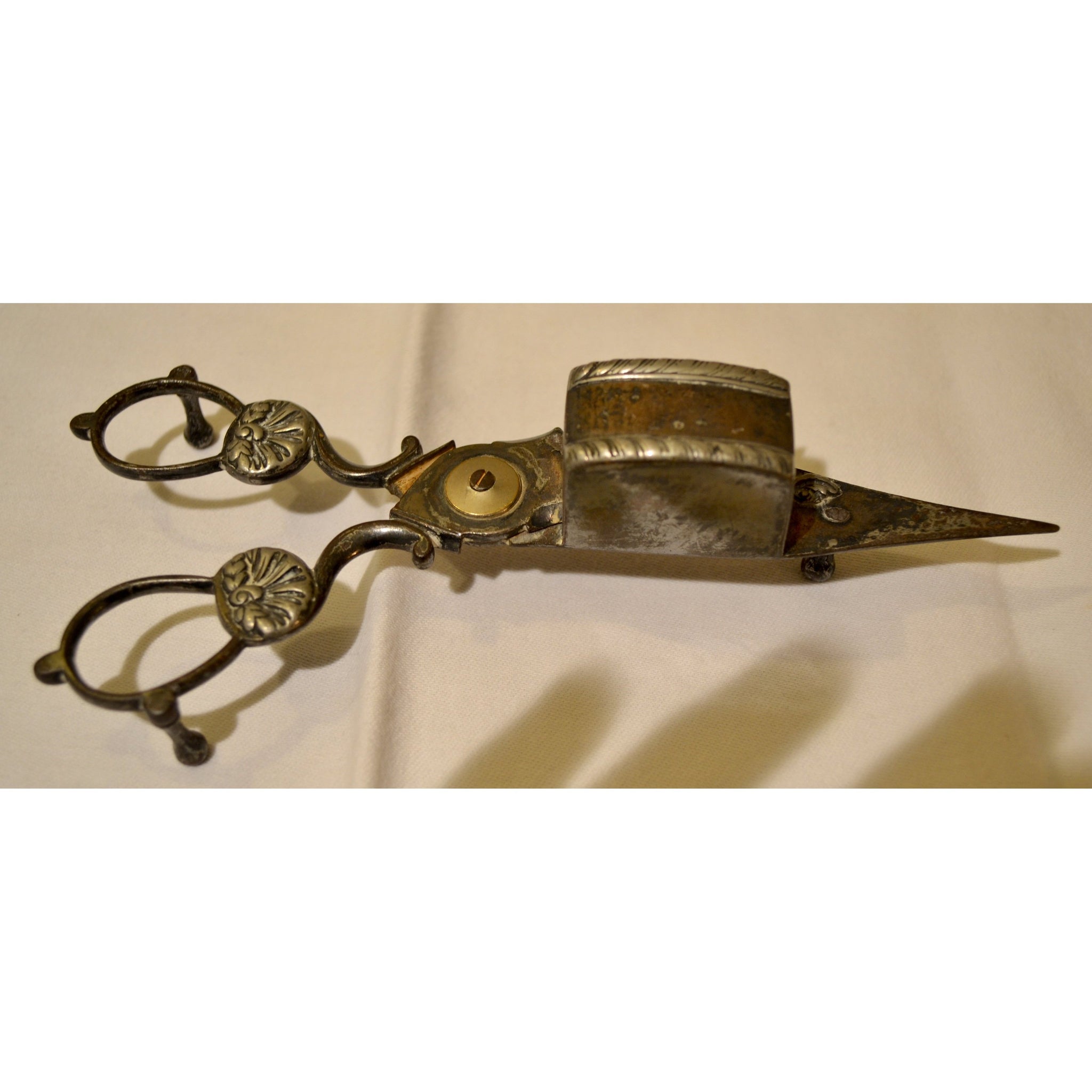 Antique Candle Snuffing Scissors, Candle Wick Trimmers Antique Warehouse