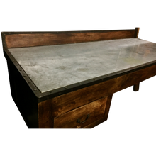 Load image into Gallery viewer, Antique Country Work Table | Island with Stainless Steel Top - 6 feet-Table-Antique Warehouse