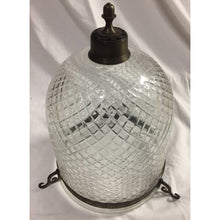 Load image into Gallery viewer, Bell Jar Lantern with Etched Glass-Chandelier-Antique Warehouse