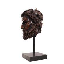 Load image into Gallery viewer, Bronze Head of Poseidon-Sculpture-Antique Warehouse