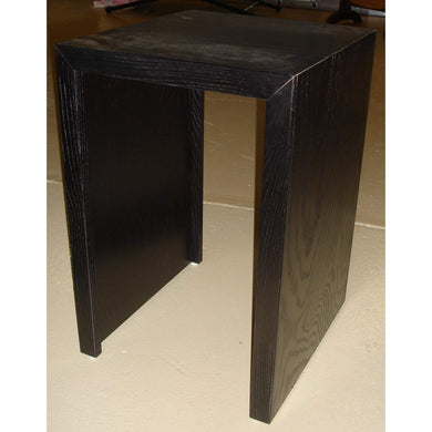 Contemporary Ebonized Nesting Side Tables - set of 3-Side Table-Antique Warehouse