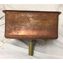 Load image into Gallery viewer, Copper Bar | Prep Sink - Rectangle with Center Drain - 13.5&quot; x 15&quot; x 7&quot;-Sink-Antique Warehouse
