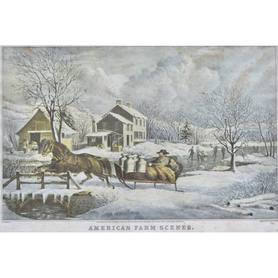 Currier & Ives Litho reprint of 