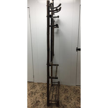 Load image into Gallery viewer, Faux Bamboo Mirrored Coat Rack-Mirror-Antique Warehouse