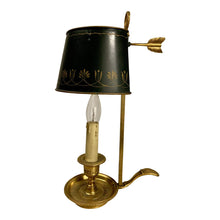 Load image into Gallery viewer, French 19th Century Tole Candlestick Bouillotte Lamp-Lamp-Antique Warehouse
