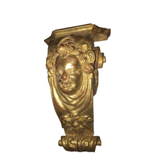 Load image into Gallery viewer, French Carved and Gilt Bracket / Corbel with Cherub-Decorative-Antique Warehouse