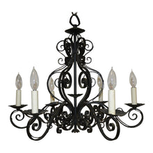 Load image into Gallery viewer, French Country Iron Chandelier-Chandelier-Antique Warehouse