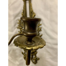 Load image into Gallery viewer, French Two Candle Brass Sconce-Sconces-Antique Warehouse