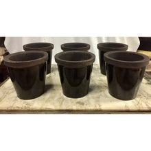 Load image into Gallery viewer, Glazed Terra Cotta Ceramic Planters-Planters-Antique Warehouse