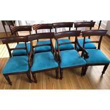 Load image into Gallery viewer, Mid 19th Century Antique Victorian Mahogany Chairs - Set of 8-Dining Chairs-Antique Warehouse