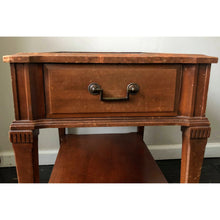 Load image into Gallery viewer, Empire Mahogany and Leather Side Table-Side Table-Antique Warehouse