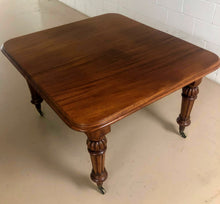 Load image into Gallery viewer, Mid 19th Century Antique Victorian Mahogany Dining Table-Dining Table-Antique Warehouse