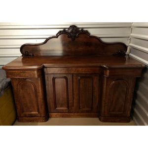 Mid 19th Century Antique Victorian Mahogany Sideboard Buffet-sideboard-Antique Warehouse
