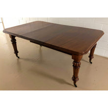 Load image into Gallery viewer, Mid 19th Century Antique Victorian Mahogany Dining Set with Table and 8 Chairs - Set of 9-Dining Table-Antique Warehouse