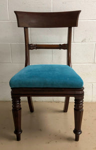 Mid 19th Century Antique Victorian Mahogany Chairs - Set of 8-Dining Chairs-Antique Warehouse