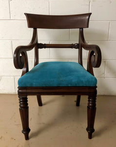 Mid 19th Century Antique Victorian Mahogany Chairs - Set of 8-Dining Chairs-Antique Warehouse