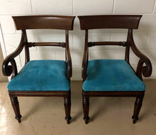 Load image into Gallery viewer, Mid 19th Century Antique Victorian Mahogany Chairs - Set of 8-Dining Chairs-Antique Warehouse