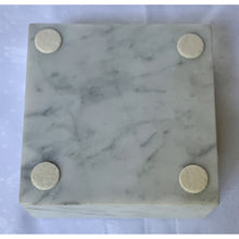 Load image into Gallery viewer, Italian Marble Block Incense/Candle Holder-Decor-Antique Warehouse