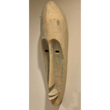 Load image into Gallery viewer, Large Fang Mask with Elongated Face - Hand Carved - 32&quot;H-Sculpture-Antique Warehouse